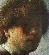 Rembrandt Peale Self portrait detail USA oil painting artist
